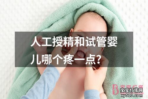 人工授精和试管婴儿哪个疼一点？