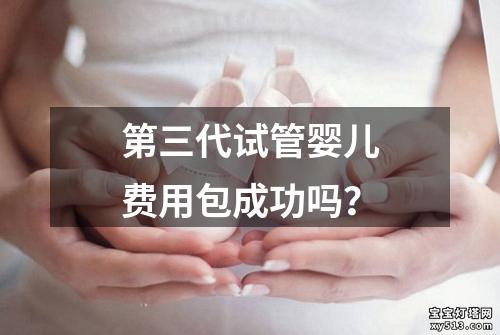 第三代试管婴儿费用包成功吗？