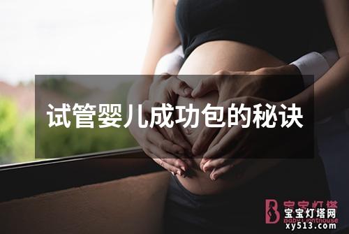 试管婴儿成功包的秘诀