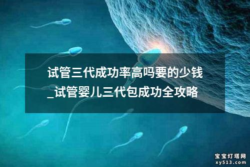 试管三代成功率高吗要的少钱_试管婴儿三代包成功全攻略