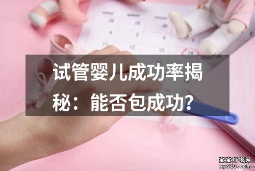 试管婴儿成功率揭秘：能否包成功？