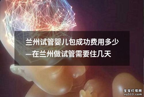 兰州试管婴儿包成功费用多少—在兰州做试管需要住几天