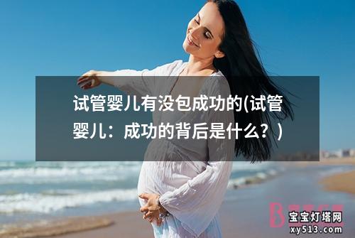 试管婴儿有没包成功的(试管婴儿：成功的背后是什么？)