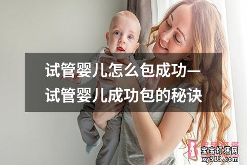 试管婴儿怎么包成功—试管婴儿成功包的秘诀