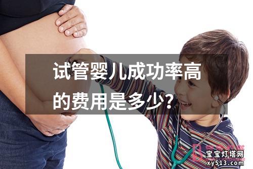 试管婴儿成功率高的费用是多少？