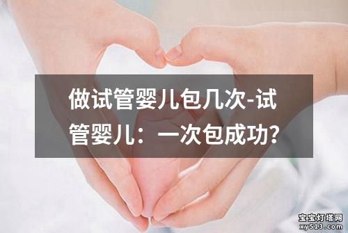 做试管婴儿包几次-试管婴儿：一次包成功？