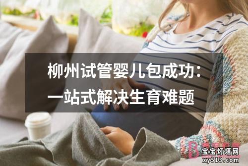 柳州试管婴儿包成功：一站式解决生育难题