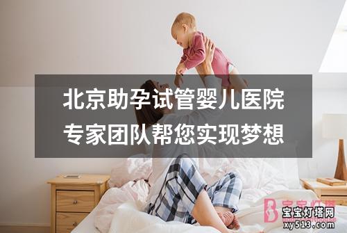 北京助孕试管婴儿医院专家团队帮您实现梦想