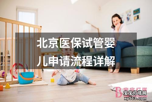 北京医保试管婴儿申请流程详解