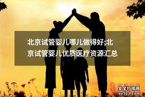 北京试管婴儿哪儿做得好;北京试管婴儿优质医疗资源汇总