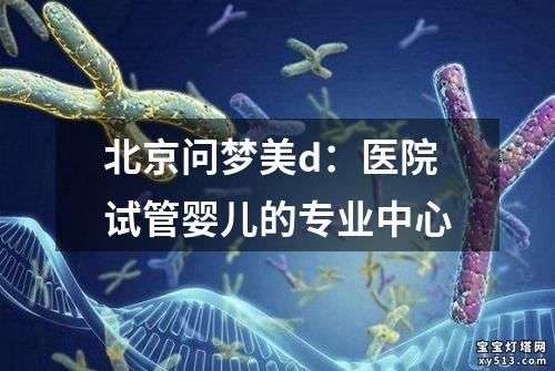 北京问梦美d：医院试管婴儿的专业中心