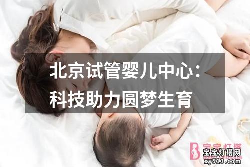 北京试管婴儿中心：科技助力圆梦生育