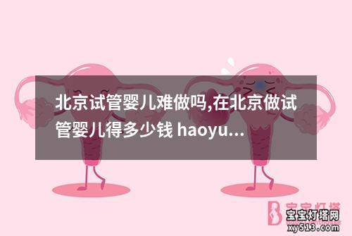 北京试管婴儿难做吗,在北京做试管婴儿得多少钱 haoyun：北京试管婴儿难度如何？