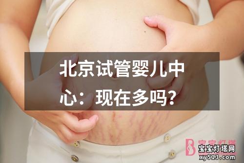 北京试管婴儿中心：现在多吗？