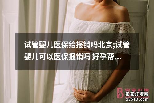 试管婴儿医保给报销吗北京;试管婴儿可以医保报销吗 好孕帮多少费用