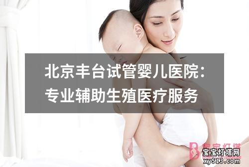 北京丰台试管婴儿医院：专业辅助生殖医疗服务