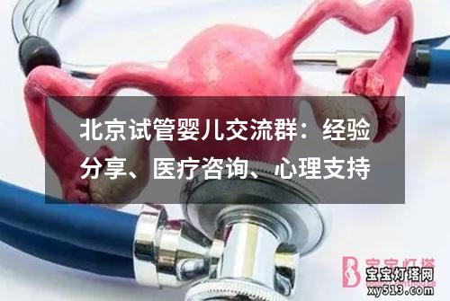 北京试管婴儿交流群：经验分享、医疗咨询、心理支持