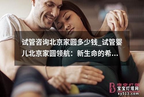 试管咨询北京家圆多少钱_试管婴儿北京家圆领航：新生命的希望