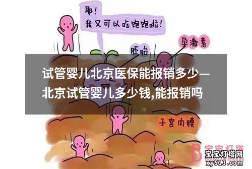 试管婴儿北京医保能报销多少—北京试管婴儿多少钱,能报销吗