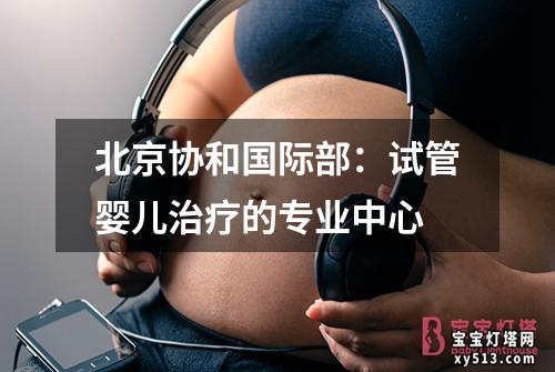 北京协和国际部：试管婴儿治疗的专业中心