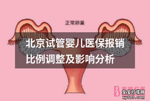 北京试管婴儿医保报销比例调整及影响分析