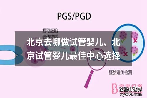 北京去哪做试管婴儿、北京试管婴儿最佳中心选择