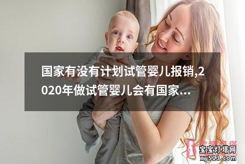 国家有没有计划试管婴儿报销,2020年做试管婴儿会有国家补贴吗？