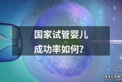 国家试管婴儿成功率如何？