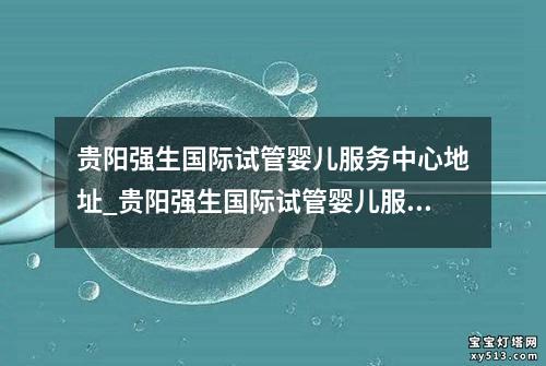 贵阳强生国际试管婴儿服务中心地址_贵阳强生国际试管婴儿服务中心：专业助您圆梦生育