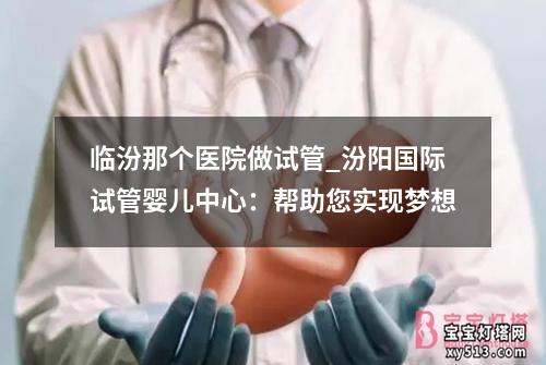 临汾那个医院做试管_汾阳国际试管婴儿中心：帮助您实现梦想