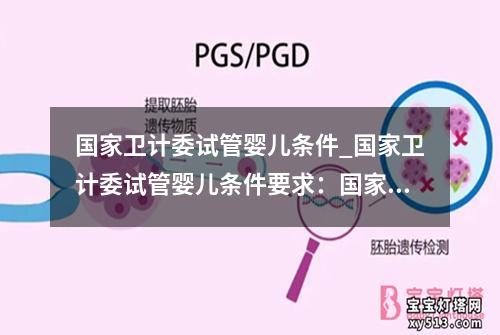 国家卫计委试管婴儿条件_国家卫计委试管婴儿条件要求：国家卫计委试管婴儿条件审查新政策