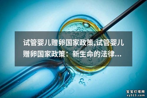 试管婴儿赠卵国家政策,试管婴儿赠卵国家政策：新生命的法律保障