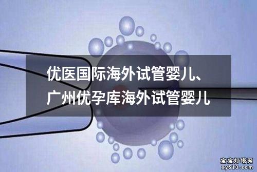 优医国际海外试管婴儿、广州优孕库海外试管婴儿