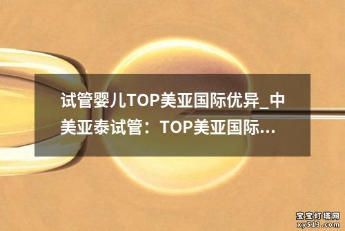 试管婴儿TOP美亚国际优异_中美亚泰试管：TOP美亚国际优异：试管婴儿领域的领先者