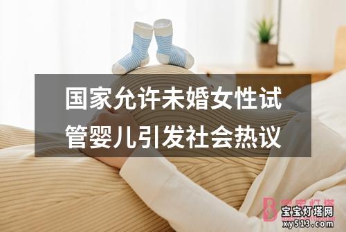 国家允许未婚女性试管婴儿引发社会热议