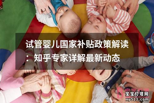 试管婴儿国家补贴政策解读：知乎专家详解最新动态