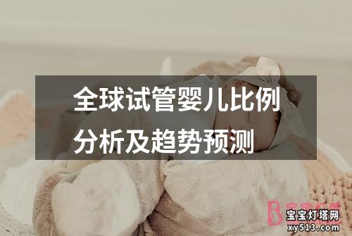 全球试管婴儿比例分析及趋势预测