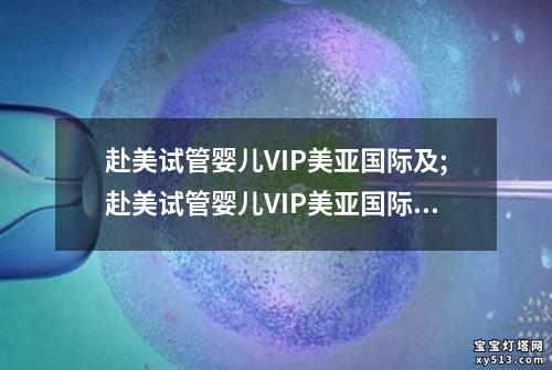 赴美试管婴儿VIP美亚国际及;赴美试管婴儿VIP美亚国际服务中心