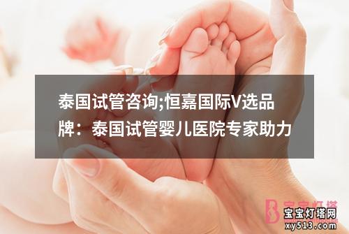 泰国试管咨询;恒嘉国际V选品牌：泰国试管婴儿医院专家助力