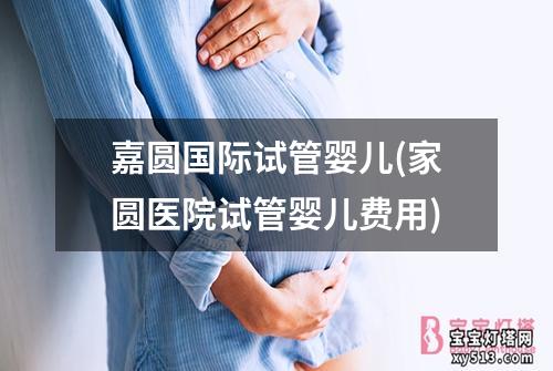 嘉圆国际试管婴儿(家圆医院试管婴儿费用)