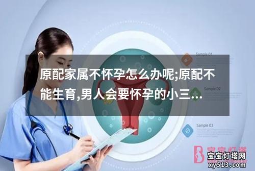 原配家属不怀孕怎么办呢;原配不能生育,男人会要怀孕的小三吗