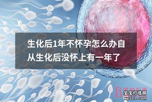 生化后1年不怀孕怎么办自从生化后没怀上有一年了