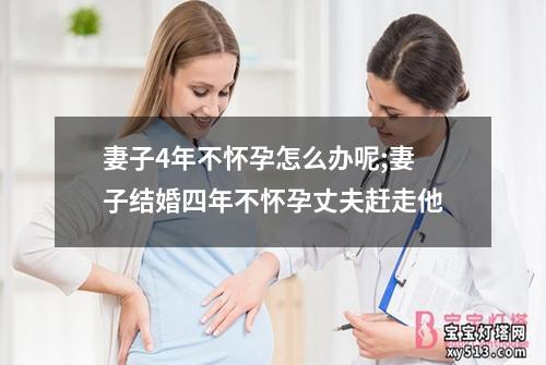 妻子4年不怀孕怎么办呢;妻子结婚四年不怀孕丈夫赶走他