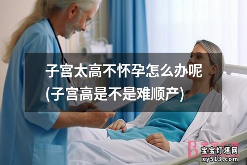 子宫太高不怀孕怎么办呢(子宫高是不是难顺产)