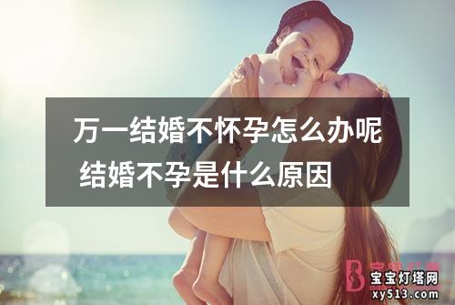 万一结婚不怀孕怎么办呢 结婚不孕是什么原因