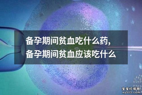 备孕期间贫血吃什么药,备孕期间贫血应该吃什么