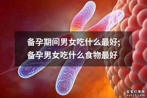 备孕期间男女吃什么最好;备孕男女吃什么食物最好