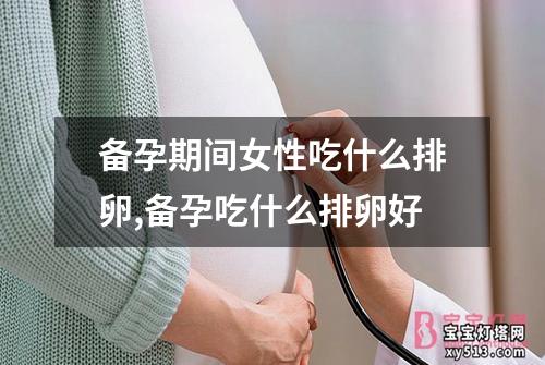 备孕期间女性吃什么排卵,备孕吃什么排卵好