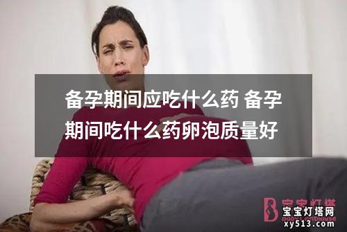 备孕期间应吃什么药 备孕期间吃什么药卵泡质量好