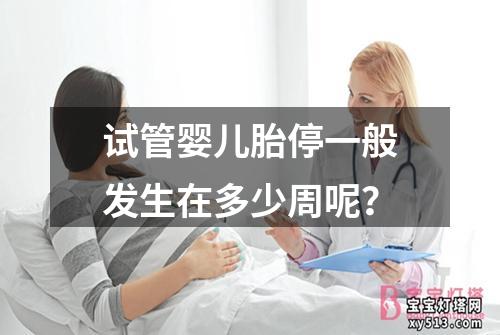 试管婴儿胎停一般发生在多少周呢？